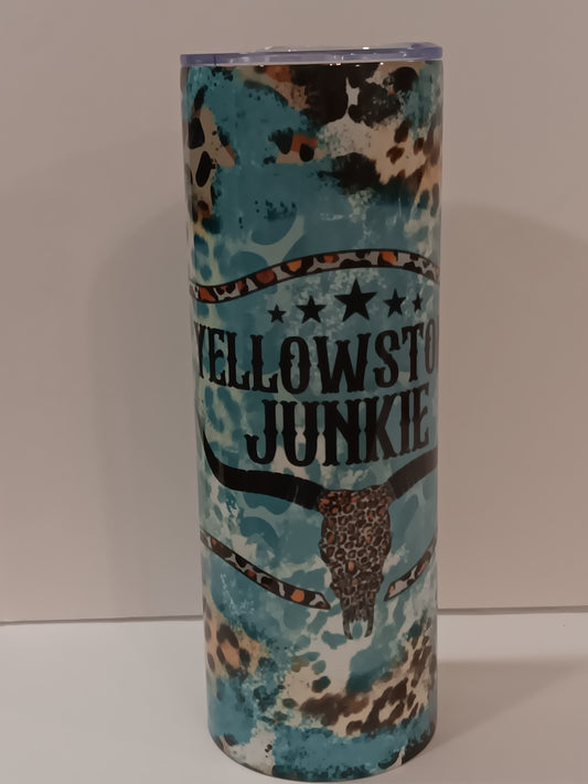 Yellowstone junkie Tumbler