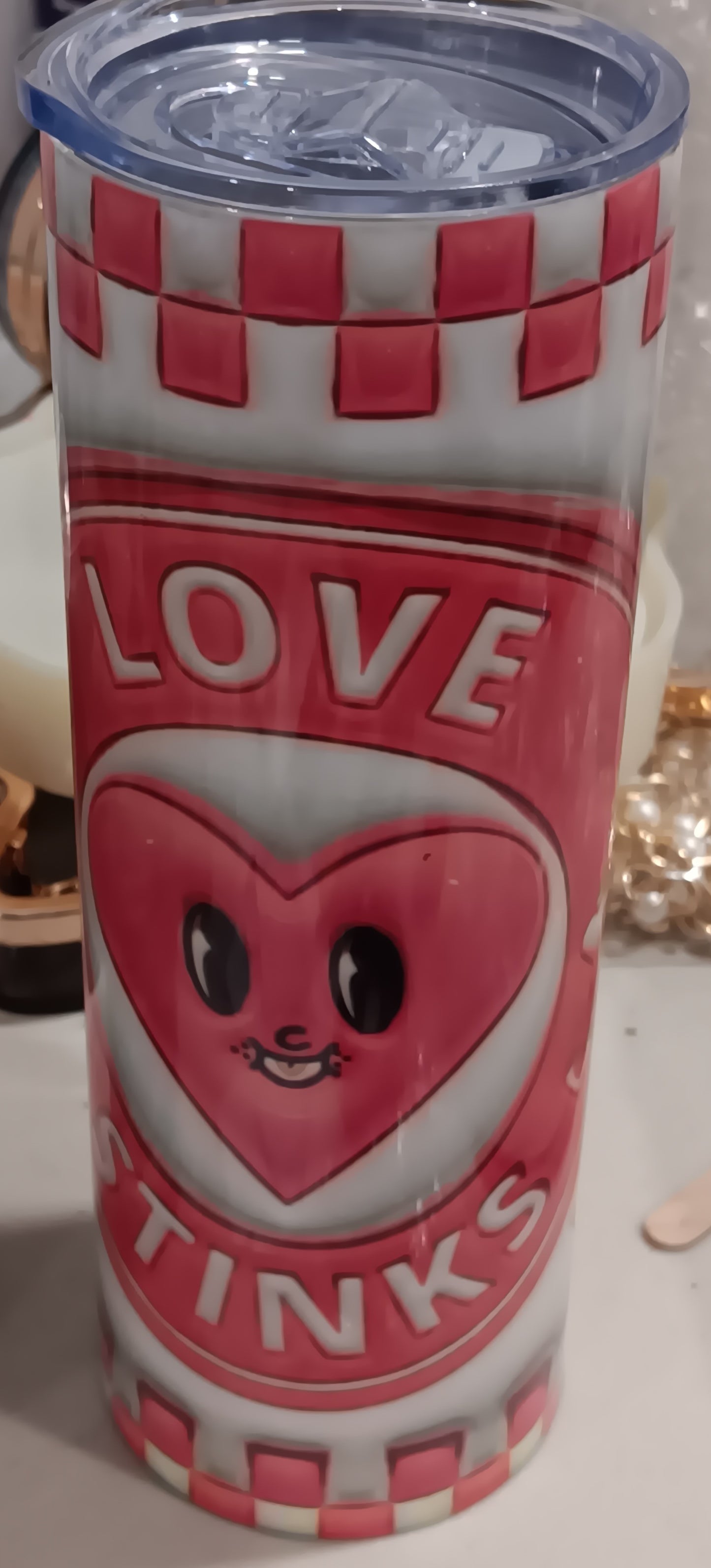 Love Stinks 20 oz Tumbler